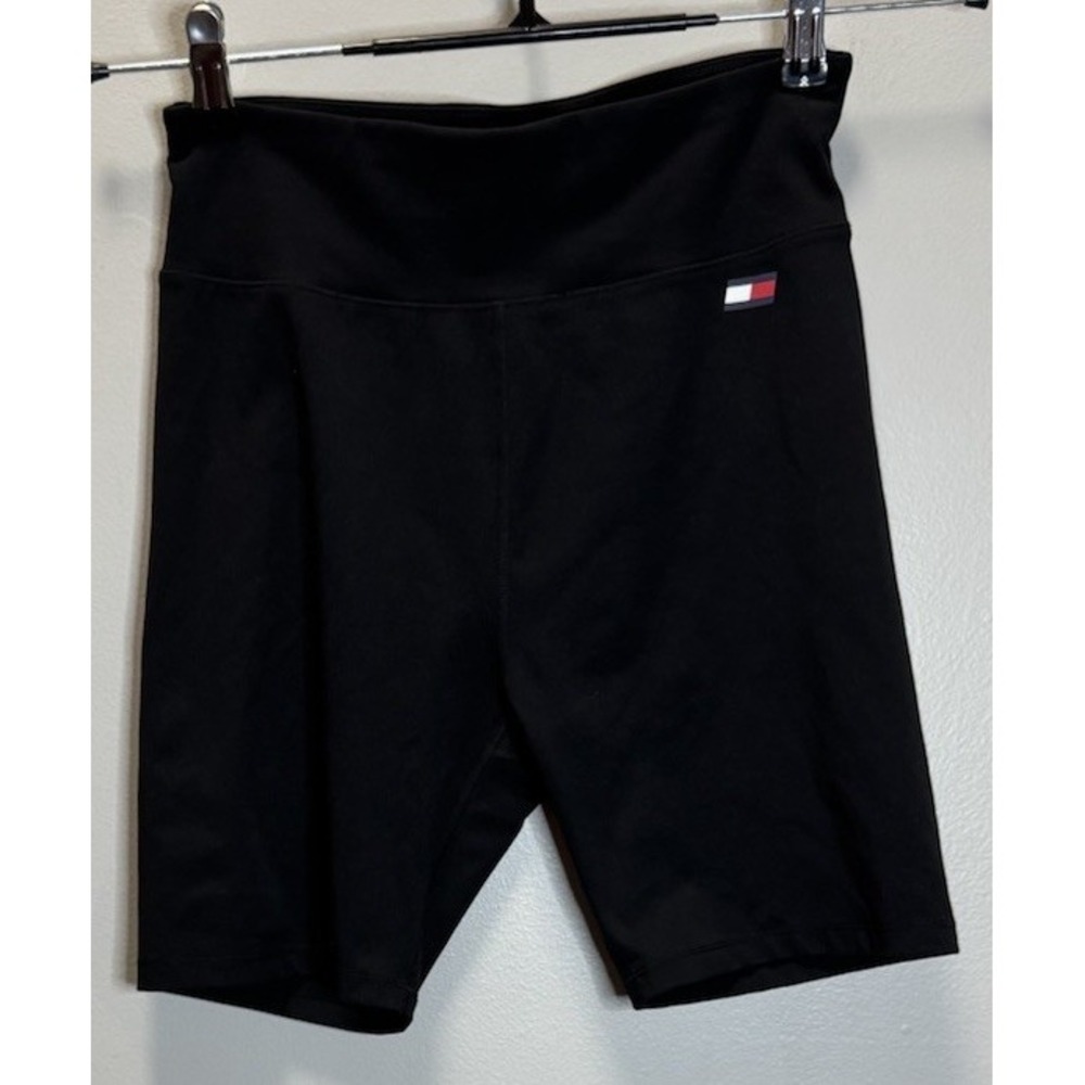Tommy Hilfiger Bike Shorts Black‎ Size 4 Logo